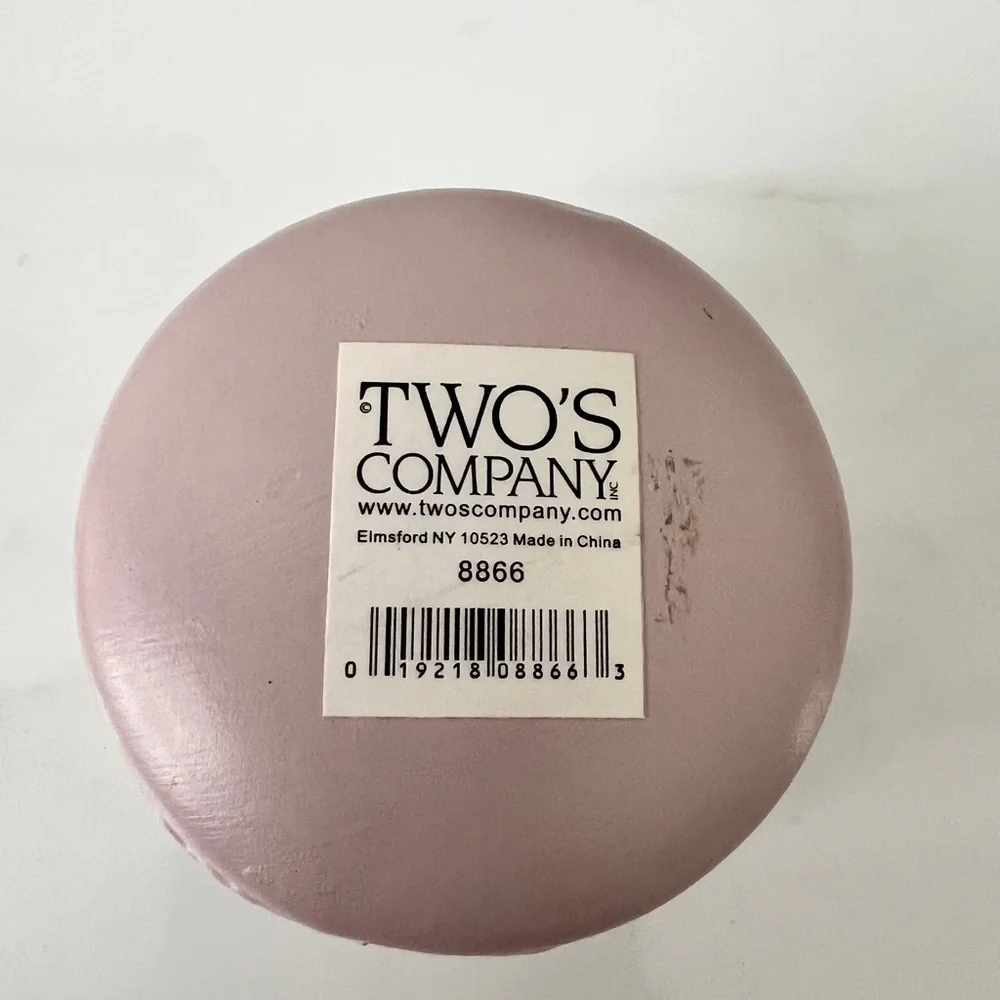 Twos Company ceramic lilac